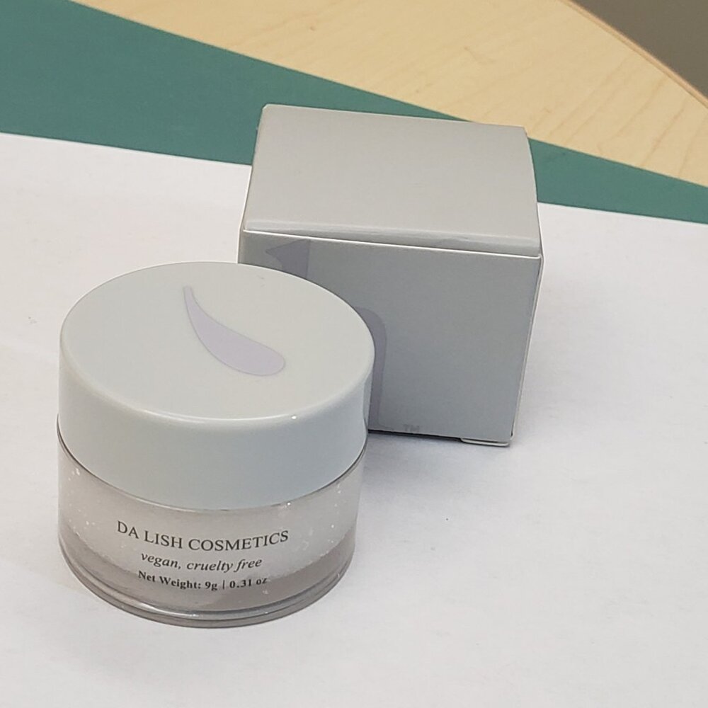 Da Lish Cosmetics, Lip Scrub, Brand New in Box, full size